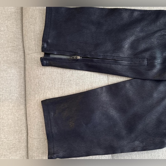 Black Leather Pants - Picture 3 of 3